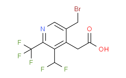 AM68591 | 1361467-38-0 | 5-(Bromomethyl)-3-(difluoromethyl)-2-(trifluoromethyl)pyridine-4-acetic acid
