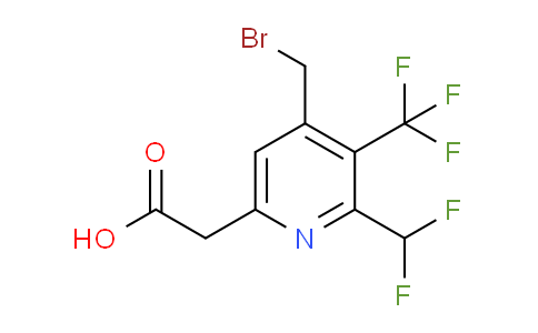 AM68592 | 1361705-16-9 | 4-(Bromomethyl)-2-(difluoromethyl)-3-(trifluoromethyl)pyridine-6-acetic acid