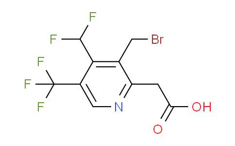 AM68605 | 1361705-07-8 | 3-(Bromomethyl)-4-(difluoromethyl)-5-(trifluoromethyl)pyridine-2-acetic acid