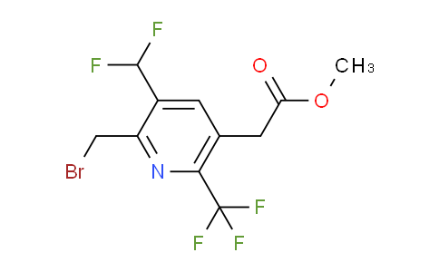 AM68608 | 1361884-98-1 | Methyl 2-(bromomethyl)-3-(difluoromethyl)-6-(trifluoromethyl)pyridine-5-acetate
