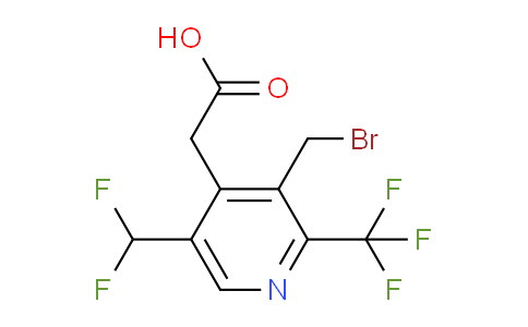 AM68612 | 1361705-46-5 | 3-(Bromomethyl)-5-(difluoromethyl)-2-(trifluoromethyl)pyridine-4-acetic acid