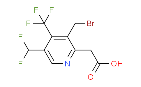 AM68614 | 1361769-66-5 | 3-(Bromomethyl)-5-(difluoromethyl)-4-(trifluoromethyl)pyridine-2-acetic acid