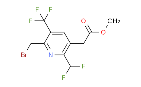 AM68615 | 1361753-83-4 | Methyl 2-(bromomethyl)-6-(difluoromethyl)-3-(trifluoromethyl)pyridine-5-acetate