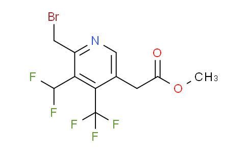 AM68618 | 1361796-51-1 | Methyl 2-(bromomethyl)-3-(difluoromethyl)-4-(trifluoromethyl)pyridine-5-acetate