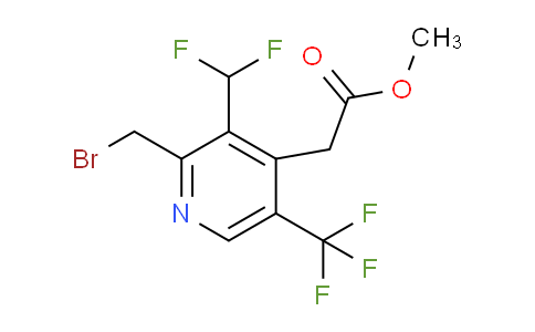 AM68621 | 1361818-46-3 | Methyl 2-(bromomethyl)-3-(difluoromethyl)-5-(trifluoromethyl)pyridine-4-acetate