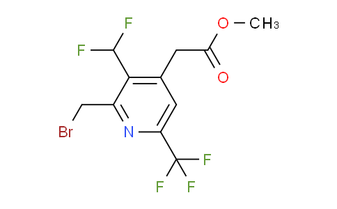 AM68622 | 1361753-70-9 | Methyl 2-(bromomethyl)-3-(difluoromethyl)-6-(trifluoromethyl)pyridine-4-acetate