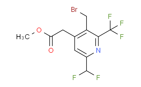 AM68627 | 1361909-06-9 | Methyl 3-(bromomethyl)-6-(difluoromethyl)-2-(trifluoromethyl)pyridine-4-acetate