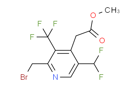 AM68631 | 1361796-57-7 | Methyl 2-(bromomethyl)-5-(difluoromethyl)-3-(trifluoromethyl)pyridine-4-acetate