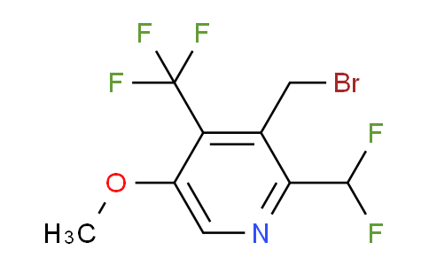 AM68647 | 1361894-38-3 | 3-(Bromomethyl)-2-(difluoromethyl)-5-methoxy-4-(trifluoromethyl)pyridine