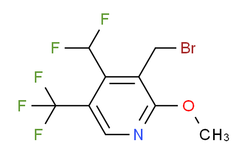 3-(Bromomethyl)-4-(difluoromethyl)-2-methoxy-5-(trifluoromethyl)pyridine