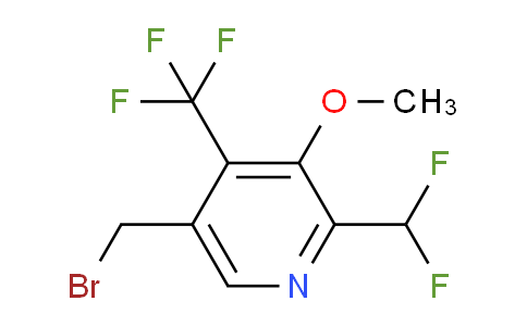 5-(Bromomethyl)-2-(difluoromethyl)-3-methoxy-4-(trifluoromethyl)pyridine
