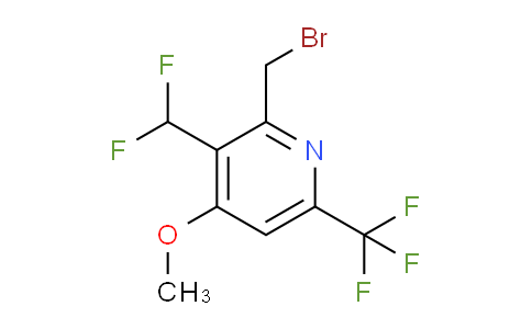 2-(Bromomethyl)-3-(difluoromethyl)-4-methoxy-6-(trifluoromethyl)pyridine
