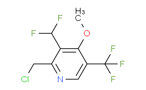 AM68660 | 1361463-70-8 | 2-(Chloromethyl)-3-(difluoromethyl)-4-methoxy-5-(trifluoromethyl)pyridine