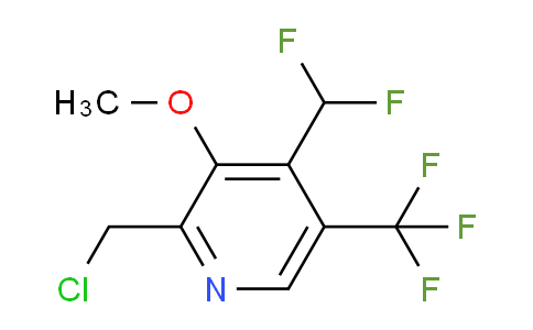 AM68665 | 1361848-25-0 | 2-(Chloromethyl)-4-(difluoromethyl)-3-methoxy-5-(trifluoromethyl)pyridine
