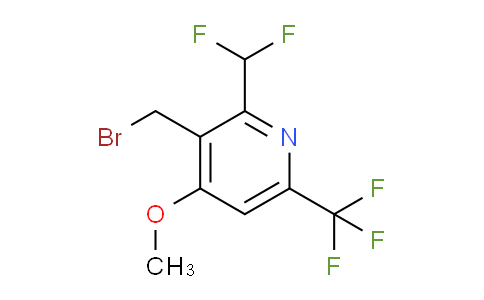 AM68676 | 1361765-96-9 | 3-(Bromomethyl)-2-(difluoromethyl)-4-methoxy-6-(trifluoromethyl)pyridine