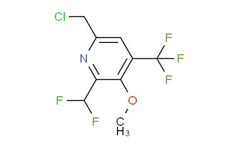 AM68681 | 1361710-17-9 | 6-(Chloromethyl)-2-(difluoromethyl)-3-methoxy-4-(trifluoromethyl)pyridine