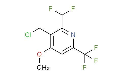 AM68682 | 1361463-77-5 | 3-(Chloromethyl)-2-(difluoromethyl)-4-methoxy-6-(trifluoromethyl)pyridine