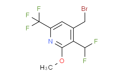 4-(Bromomethyl)-3-(difluoromethyl)-2-methoxy-6-(trifluoromethyl)pyridine