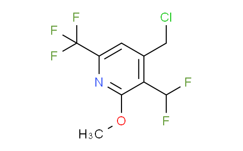 AM68706 | 1361710-36-2 | 4-(Chloromethyl)-3-(difluoromethyl)-2-methoxy-6-(trifluoromethyl)pyridine
