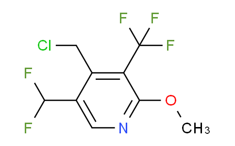 AM68708 | 1361907-61-0 | 4-(Chloromethyl)-5-(difluoromethyl)-2-methoxy-3-(trifluoromethyl)pyridine