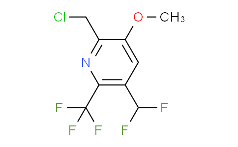 AM68711 | 1361755-29-4 | 2-(Chloromethyl)-5-(difluoromethyl)-3-methoxy-6-(trifluoromethyl)pyridine