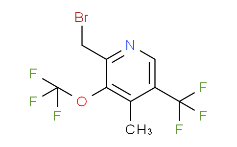 AM68720 | 1361850-83-0 | 2-(Bromomethyl)-4-methyl-3-(trifluoromethoxy)-5-(trifluoromethyl)pyridine
