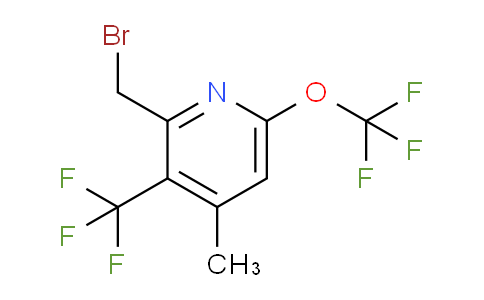 AM68723 | 1361768-55-9 | 2-(Bromomethyl)-4-methyl-6-(trifluoromethoxy)-3-(trifluoromethyl)pyridine