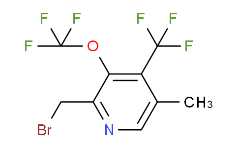 AM68726 | 1361793-67-0 | 2-(Bromomethyl)-5-methyl-3-(trifluoromethoxy)-4-(trifluoromethyl)pyridine