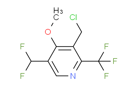 AM68733 | 1361897-26-8 | 3-(Chloromethyl)-5-(difluoromethyl)-4-methoxy-2-(trifluoromethyl)pyridine