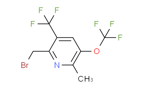 AM68736 | 1361753-03-8 | 2-(Bromomethyl)-6-methyl-5-(trifluoromethoxy)-3-(trifluoromethyl)pyridine