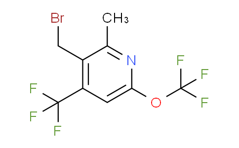 AM68740 | 1361792-10-0 | 3-(Bromomethyl)-2-methyl-6-(trifluoromethoxy)-4-(trifluoromethyl)pyridine