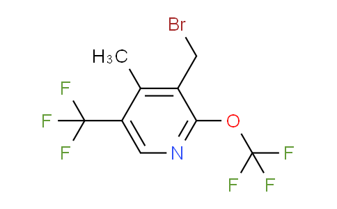AM68741 | 1361753-13-0 | 3-(Bromomethyl)-4-methyl-2-(trifluoromethoxy)-5-(trifluoromethyl)pyridine
