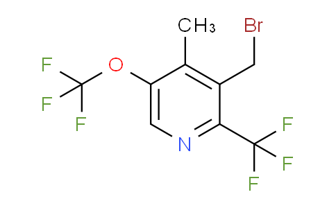 AM68742 | 1361732-46-8 | 3-(Bromomethyl)-4-methyl-5-(trifluoromethoxy)-2-(trifluoromethyl)pyridine