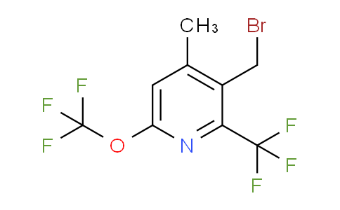 AM68744 | 1361918-90-2 | 3-(Bromomethyl)-4-methyl-6-(trifluoromethoxy)-2-(trifluoromethyl)pyridine