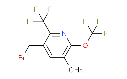 AM68748 | 1361793-88-5 | 3-(Bromomethyl)-5-methyl-6-(trifluoromethoxy)-2-(trifluoromethyl)pyridine