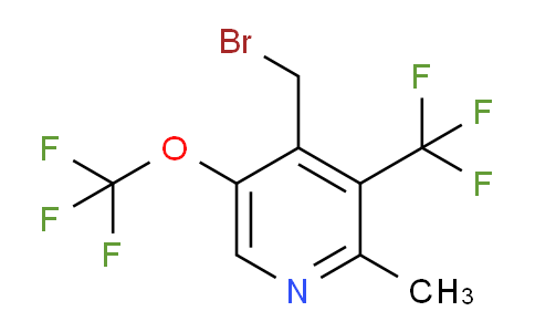 AM68753 | 1361707-71-2 | 4-(Bromomethyl)-2-methyl-5-(trifluoromethoxy)-3-(trifluoromethyl)pyridine