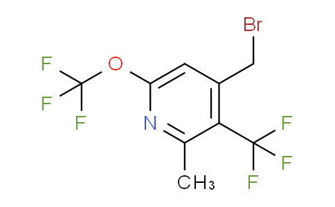 AM68754 | 1361792-52-0 | 4-(Bromomethyl)-2-methyl-6-(trifluoromethoxy)-3-(trifluoromethyl)pyridine