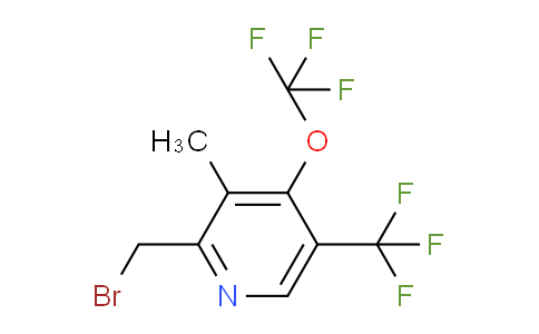 AM68755 | 1361791-93-6 | 2-(Bromomethyl)-3-methyl-4-(trifluoromethoxy)-5-(trifluoromethyl)pyridine