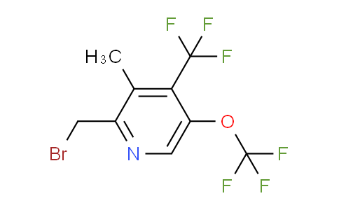 AM68756 | 1361920-02-6 | 2-(Bromomethyl)-3-methyl-5-(trifluoromethoxy)-4-(trifluoromethyl)pyridine