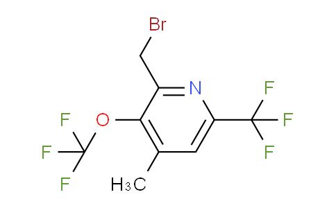 AM68759 | 1361802-30-3 | 2-(Bromomethyl)-4-methyl-3-(trifluoromethoxy)-6-(trifluoromethyl)pyridine