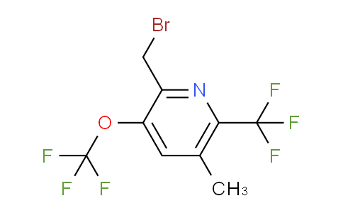 AM68762 | 1361920-10-6 | 2-(Bromomethyl)-5-methyl-3-(trifluoromethoxy)-6-(trifluoromethyl)pyridine