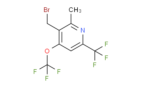 AM68770 | 1361768-64-0 | 3-(Bromomethyl)-2-methyl-4-(trifluoromethoxy)-6-(trifluoromethyl)pyridine