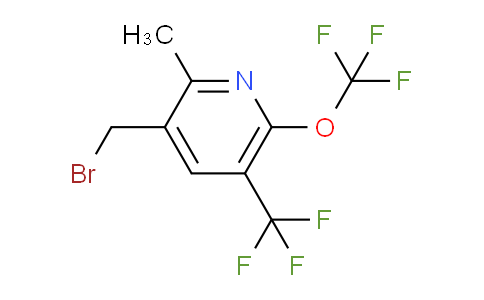 AM68773 | 1361802-42-7 | 3-(Bromomethyl)-2-methyl-6-(trifluoromethoxy)-5-(trifluoromethyl)pyridine