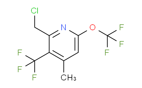 AM68780 | 1361737-46-3 | 2-(Chloromethyl)-4-methyl-6-(trifluoromethoxy)-3-(trifluoromethyl)pyridine