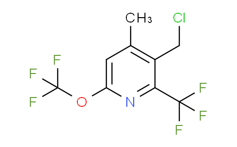 AM68791 | 1361806-07-6 | 3-(Chloromethyl)-4-methyl-6-(trifluoromethoxy)-2-(trifluoromethyl)pyridine