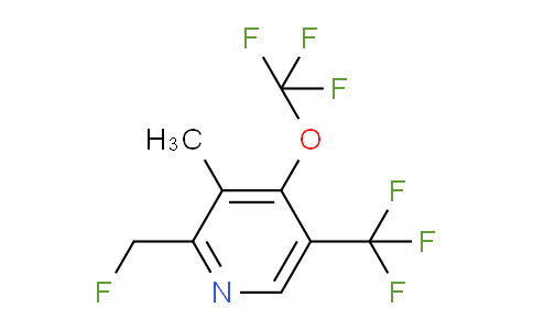 AM68818 | 1361791-81-2 | 2-(Fluoromethyl)-3-methyl-4-(trifluoromethoxy)-5-(trifluoromethyl)pyridine