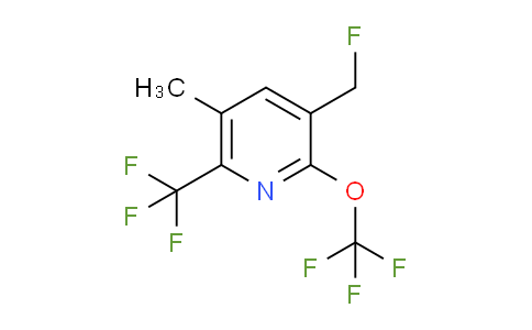 AM68824 | 1361797-42-3 | 3-(Fluoromethyl)-5-methyl-2-(trifluoromethoxy)-6-(trifluoromethyl)pyridine