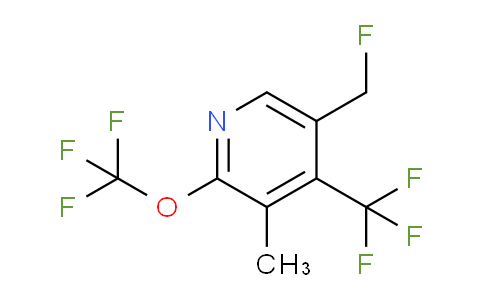AM68825 | 1361819-85-3 | 5-(Fluoromethyl)-3-methyl-2-(trifluoromethoxy)-4-(trifluoromethyl)pyridine