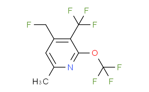 AM68829 | 1361771-70-1 | 4-(Fluoromethyl)-6-methyl-2-(trifluoromethoxy)-3-(trifluoromethyl)pyridine