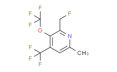 AM68832 | 1361913-15-6 | 2-(Fluoromethyl)-6-methyl-3-(trifluoromethoxy)-4-(trifluoromethyl)pyridine